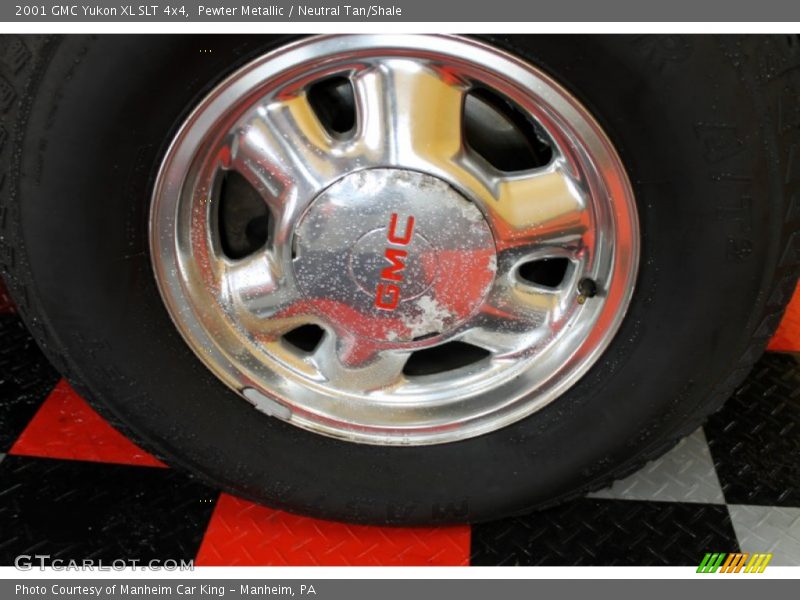 Pewter Metallic / Neutral Tan/Shale 2001 GMC Yukon XL SLT 4x4