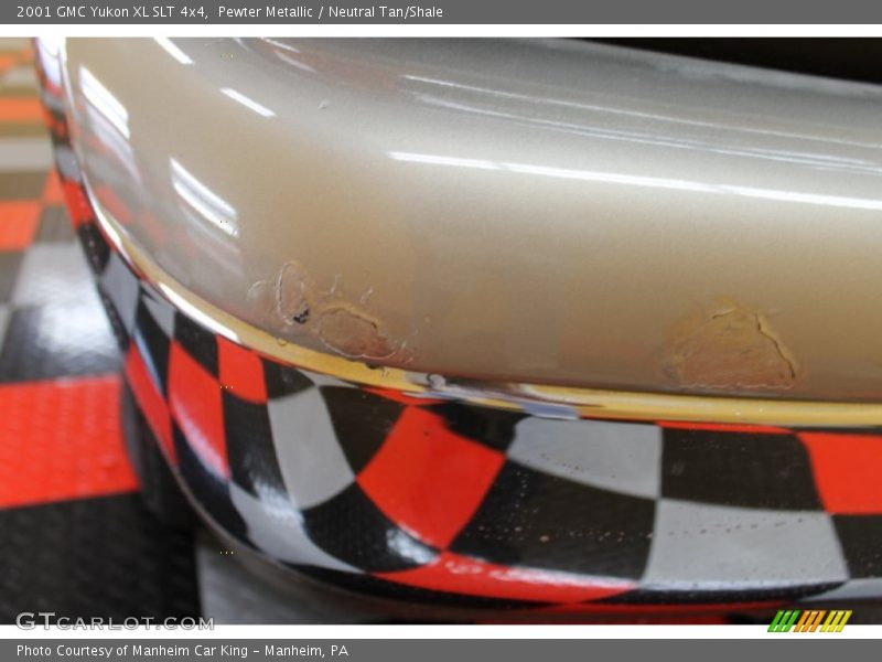 Pewter Metallic / Neutral Tan/Shale 2001 GMC Yukon XL SLT 4x4
