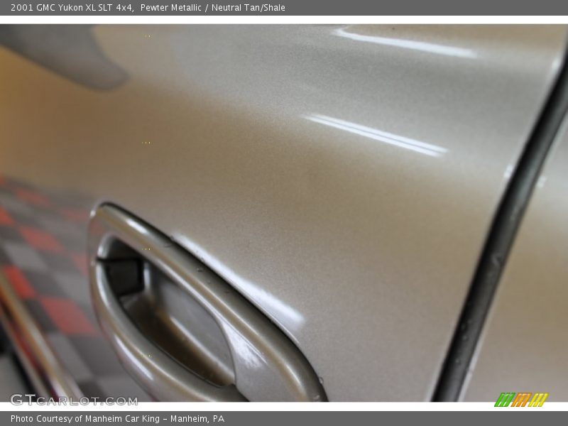 Pewter Metallic / Neutral Tan/Shale 2001 GMC Yukon XL SLT 4x4