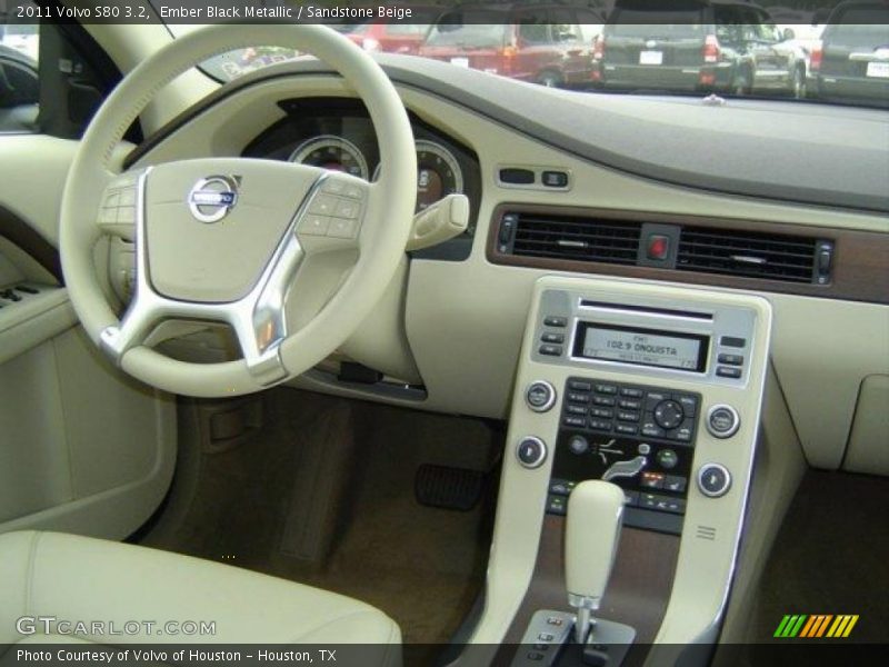 Ember Black Metallic / Sandstone Beige 2011 Volvo S80 3.2