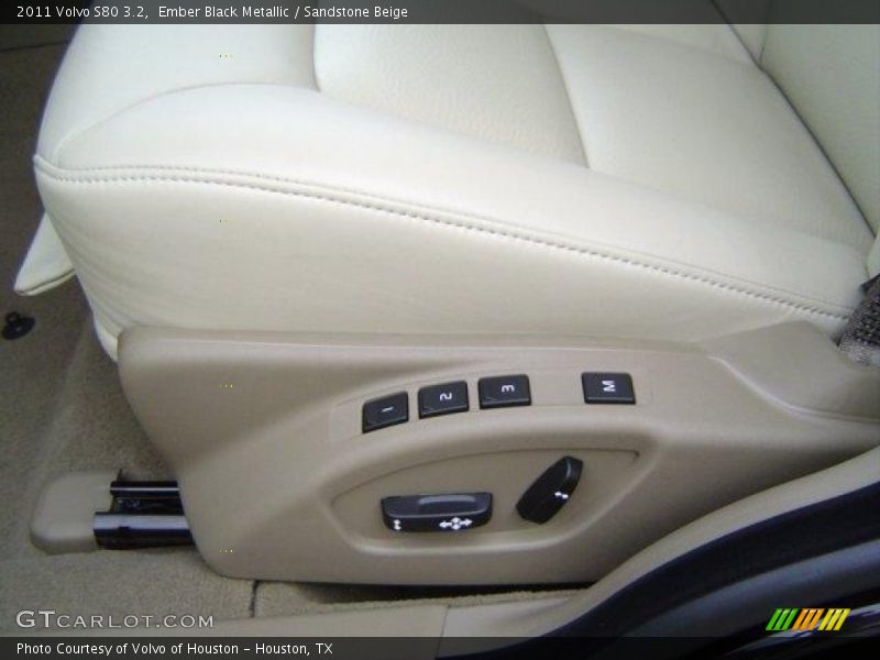 Ember Black Metallic / Sandstone Beige 2011 Volvo S80 3.2