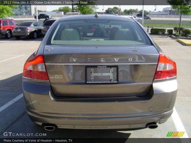 Oyster Grey Metallic / Sandstone Beige 2011 Volvo S80 3.2