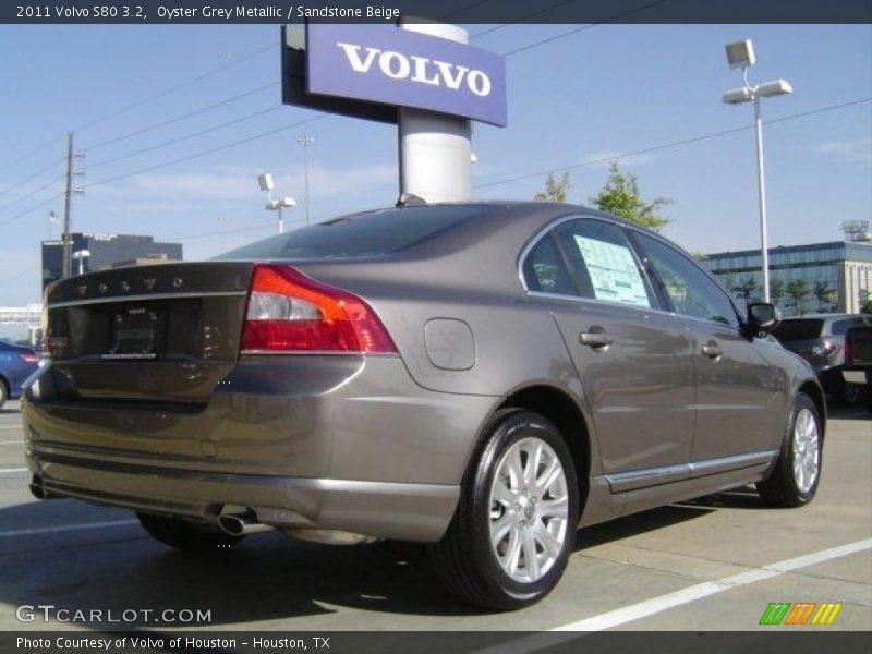 Oyster Grey Metallic / Sandstone Beige 2011 Volvo S80 3.2