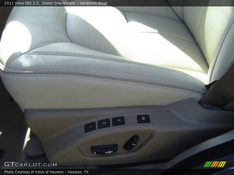 Oyster Grey Metallic / Sandstone Beige 2011 Volvo S80 3.2