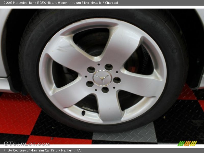 Iridium Silver Metallic / Charcoal 2006 Mercedes-Benz E 350 4Matic Wagon