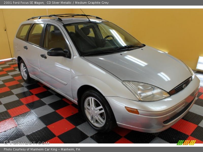 CD Silver Metallic / Medium Graphite Grey 2001 Ford Focus SE Wagon