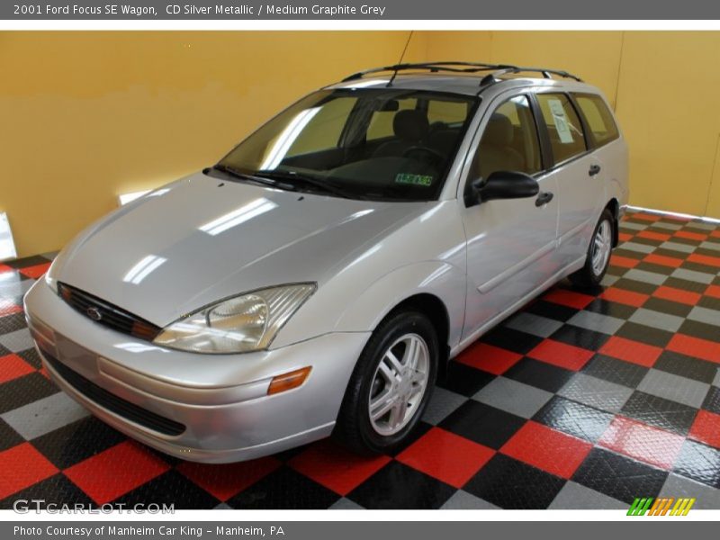 CD Silver Metallic / Medium Graphite Grey 2001 Ford Focus SE Wagon