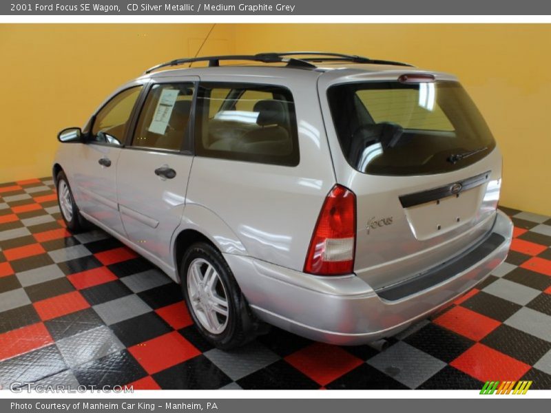CD Silver Metallic / Medium Graphite Grey 2001 Ford Focus SE Wagon