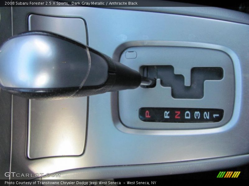 Dark Gray Metallic / Anthracite Black 2008 Subaru Forester 2.5 X Sports