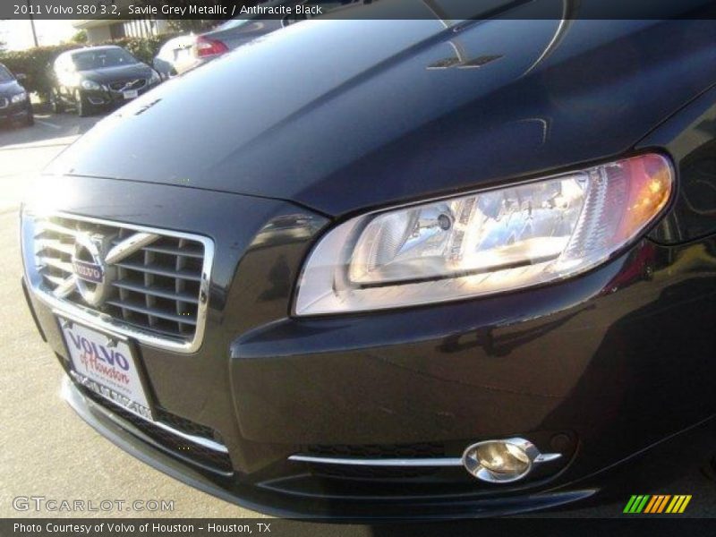 Savile Grey Metallic / Anthracite Black 2011 Volvo S80 3.2