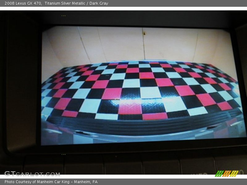Titanium Silver Metallic / Dark Gray 2008 Lexus GX 470