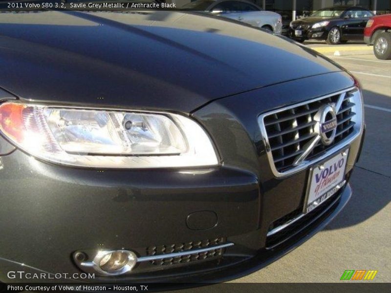 Savile Grey Metallic / Anthracite Black 2011 Volvo S80 3.2