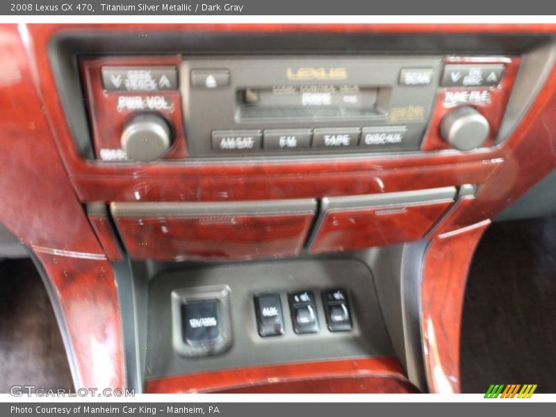 Titanium Silver Metallic / Dark Gray 2008 Lexus GX 470