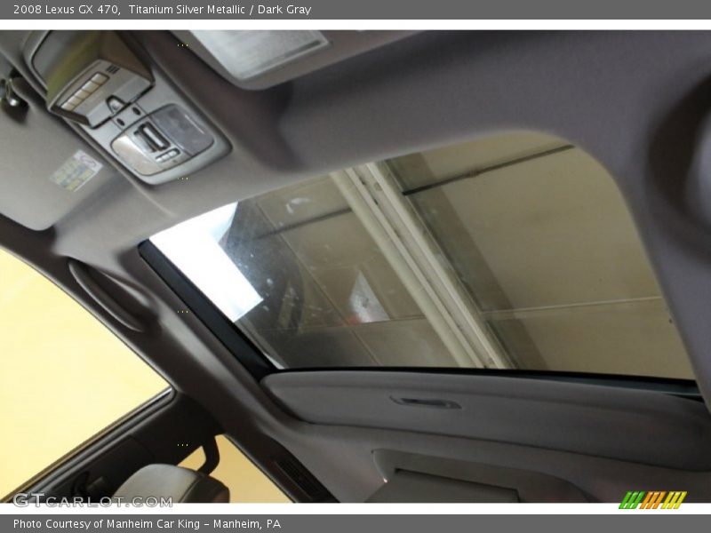 Titanium Silver Metallic / Dark Gray 2008 Lexus GX 470