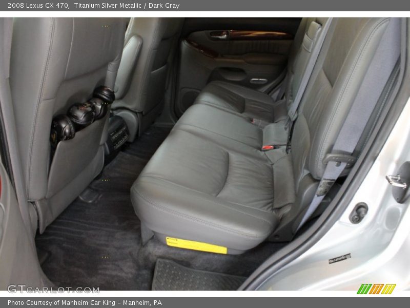 Titanium Silver Metallic / Dark Gray 2008 Lexus GX 470