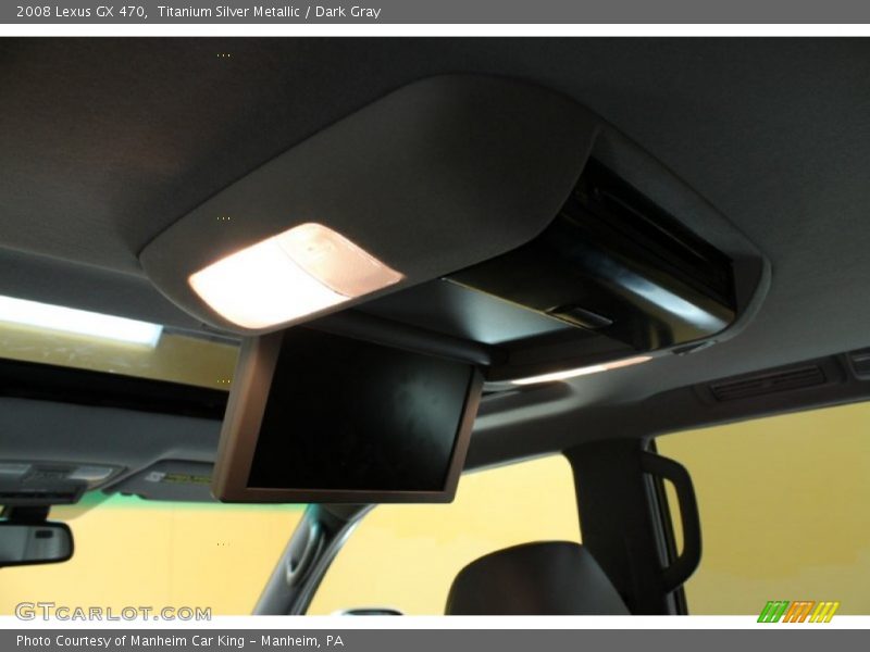 Titanium Silver Metallic / Dark Gray 2008 Lexus GX 470