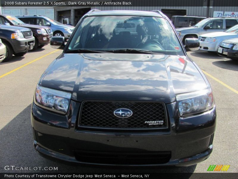 Dark Gray Metallic / Anthracite Black 2008 Subaru Forester 2.5 X Sports