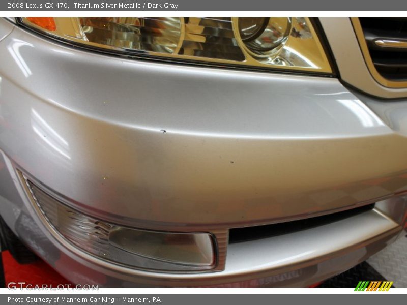 Titanium Silver Metallic / Dark Gray 2008 Lexus GX 470
