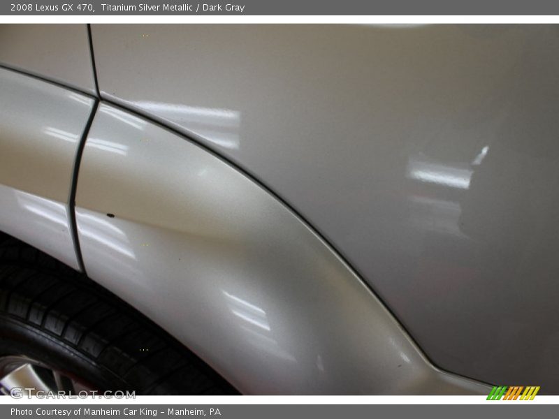 Titanium Silver Metallic / Dark Gray 2008 Lexus GX 470