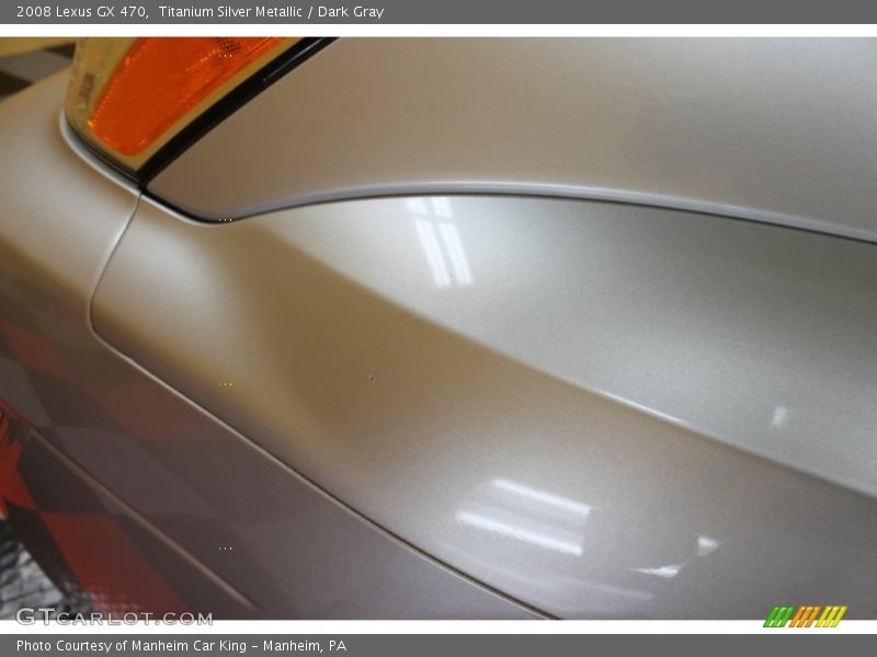 Titanium Silver Metallic / Dark Gray 2008 Lexus GX 470