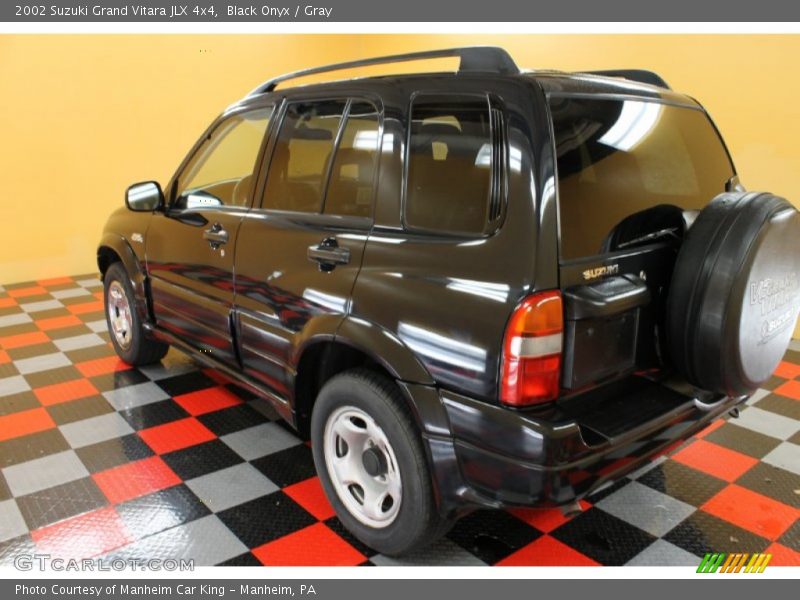 Black Onyx / Gray 2002 Suzuki Grand Vitara JLX 4x4
