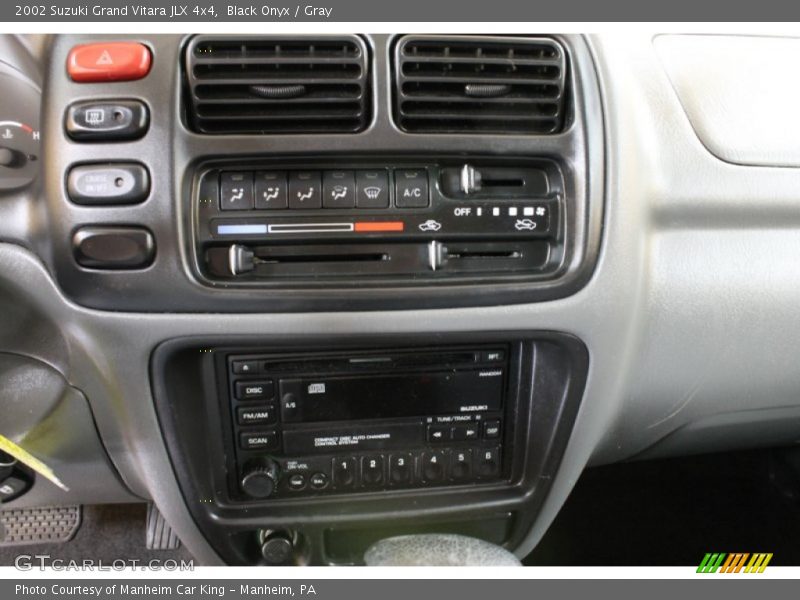Black Onyx / Gray 2002 Suzuki Grand Vitara JLX 4x4
