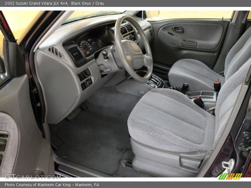 Black Onyx / Gray 2002 Suzuki Grand Vitara JLX 4x4