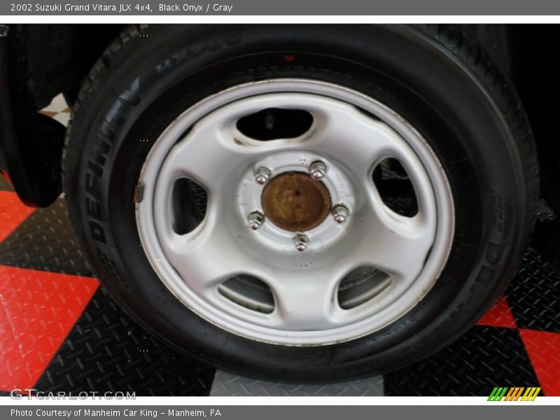 Black Onyx / Gray 2002 Suzuki Grand Vitara JLX 4x4