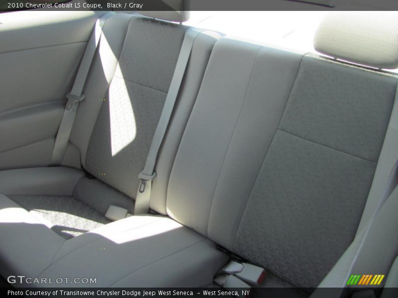 Black / Gray 2010 Chevrolet Cobalt LS Coupe