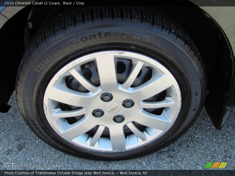 Black / Gray 2010 Chevrolet Cobalt LS Coupe