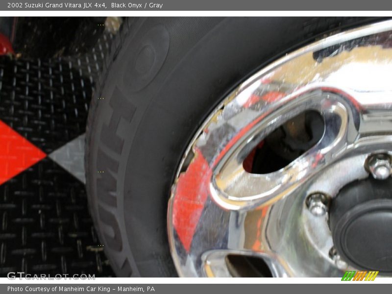 Black Onyx / Gray 2002 Suzuki Grand Vitara JLX 4x4