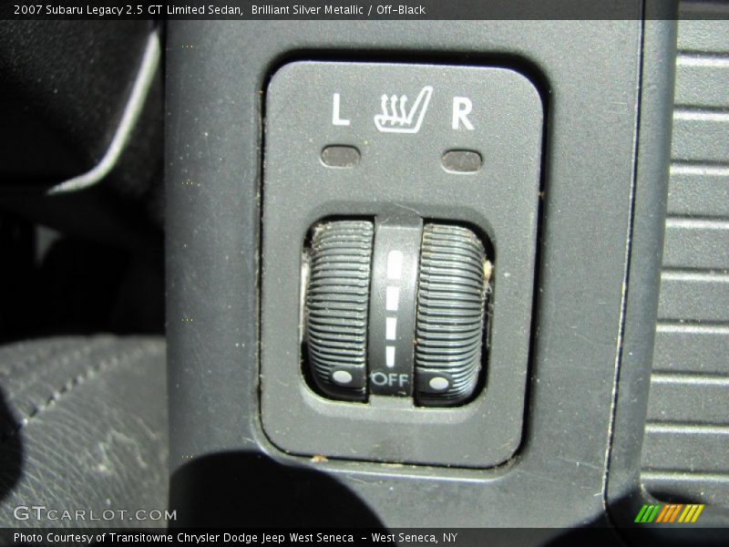 Brilliant Silver Metallic / Off-Black 2007 Subaru Legacy 2.5 GT Limited Sedan