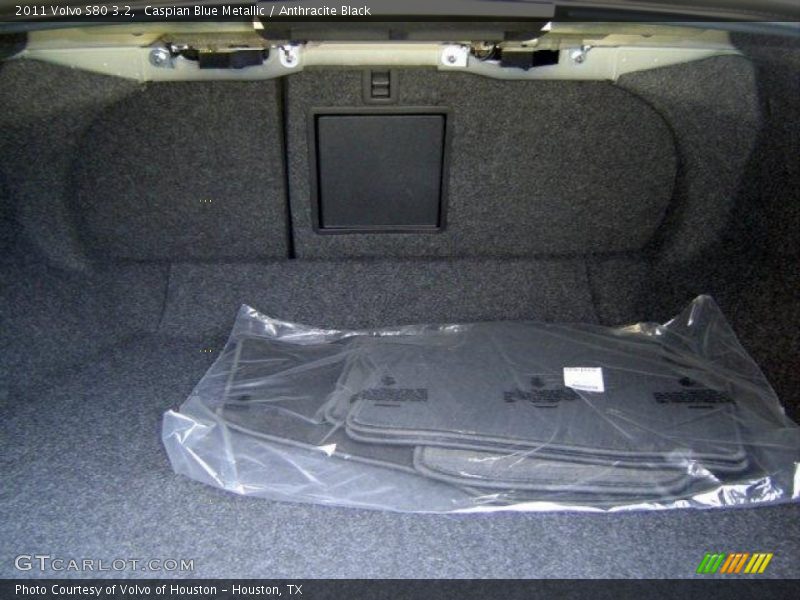 Caspian Blue Metallic / Anthracite Black 2011 Volvo S80 3.2