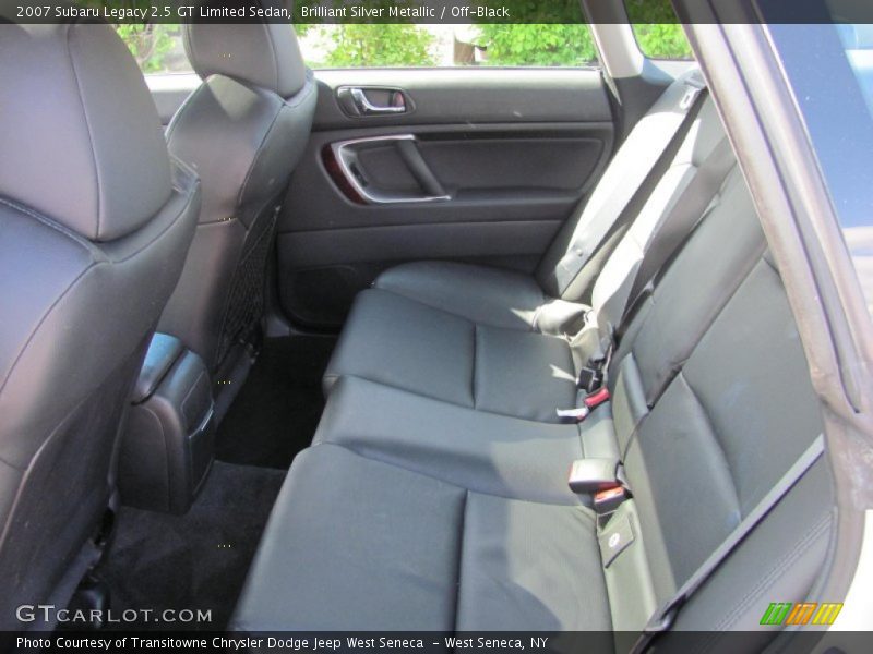 Brilliant Silver Metallic / Off-Black 2007 Subaru Legacy 2.5 GT Limited Sedan