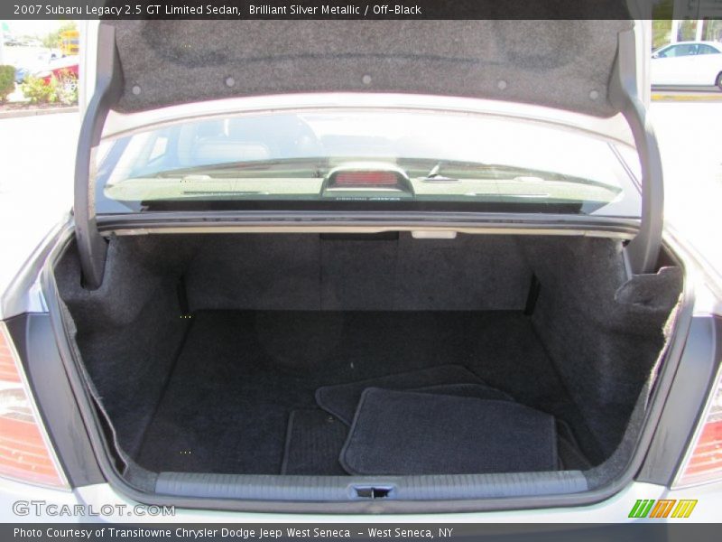 Brilliant Silver Metallic / Off-Black 2007 Subaru Legacy 2.5 GT Limited Sedan
