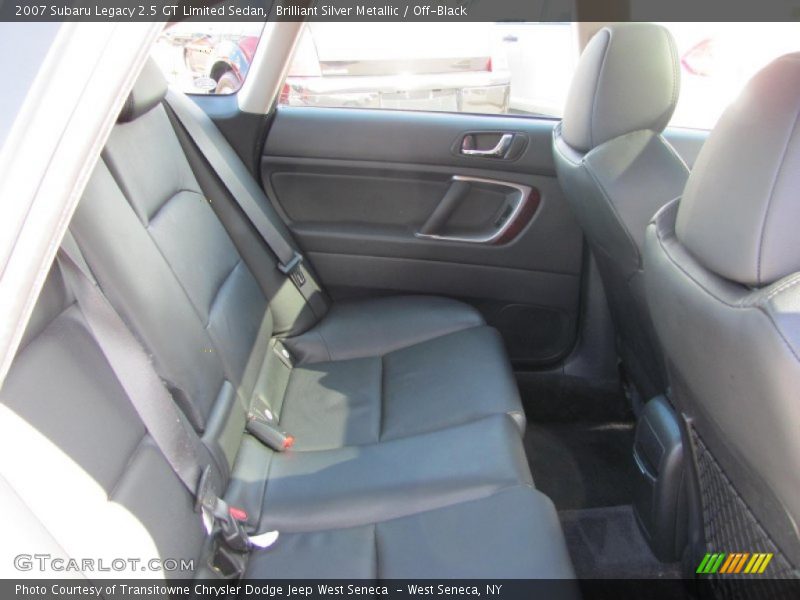 Brilliant Silver Metallic / Off-Black 2007 Subaru Legacy 2.5 GT Limited Sedan