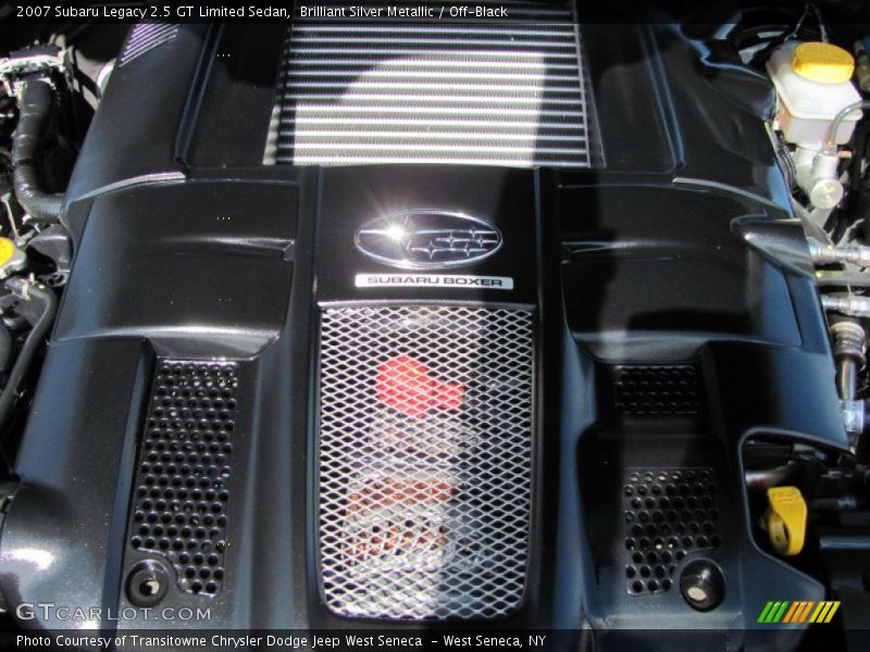 Brilliant Silver Metallic / Off-Black 2007 Subaru Legacy 2.5 GT Limited Sedan