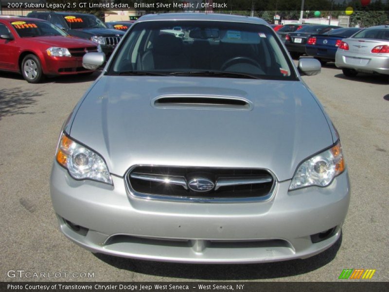 Brilliant Silver Metallic / Off-Black 2007 Subaru Legacy 2.5 GT Limited Sedan