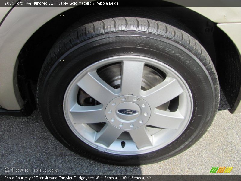 Pueblo Gold Metallic / Pebble Beige 2006 Ford Five Hundred SE