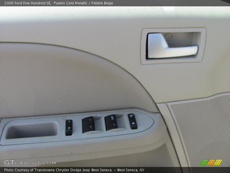 Pueblo Gold Metallic / Pebble Beige 2006 Ford Five Hundred SE