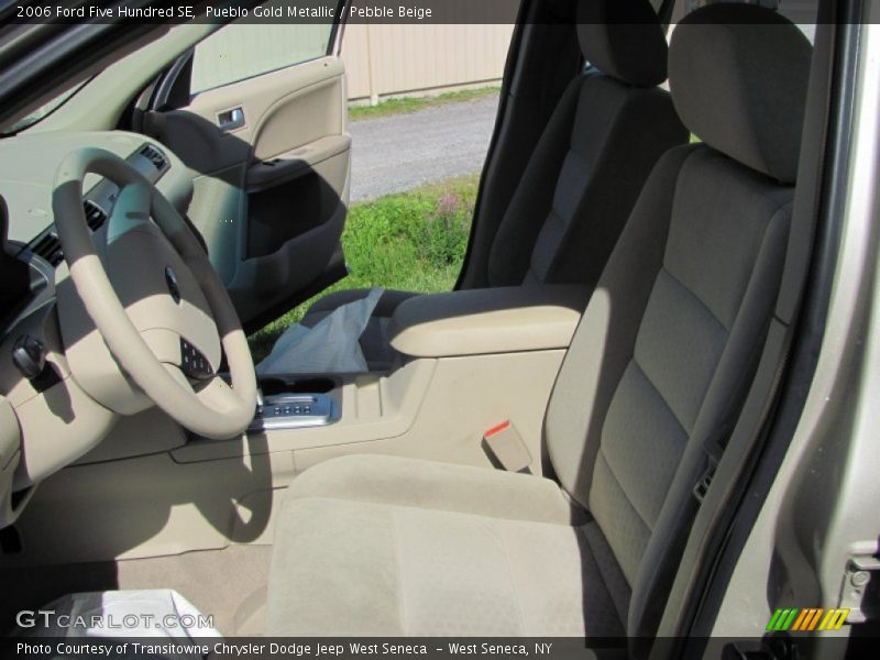 Pueblo Gold Metallic / Pebble Beige 2006 Ford Five Hundred SE