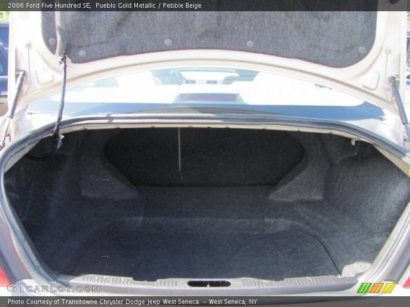 Pueblo Gold Metallic / Pebble Beige 2006 Ford Five Hundred SE