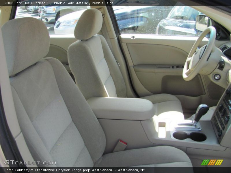 Pueblo Gold Metallic / Pebble Beige 2006 Ford Five Hundred SE