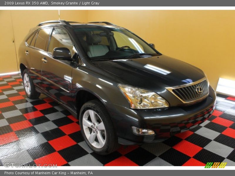 Smokey Granite / Light Gray 2009 Lexus RX 350 AWD