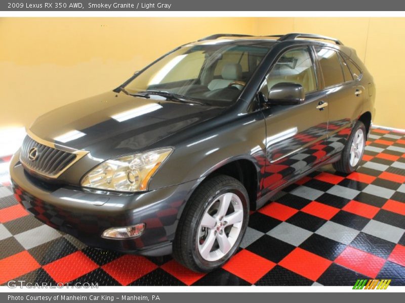 Smokey Granite / Light Gray 2009 Lexus RX 350 AWD