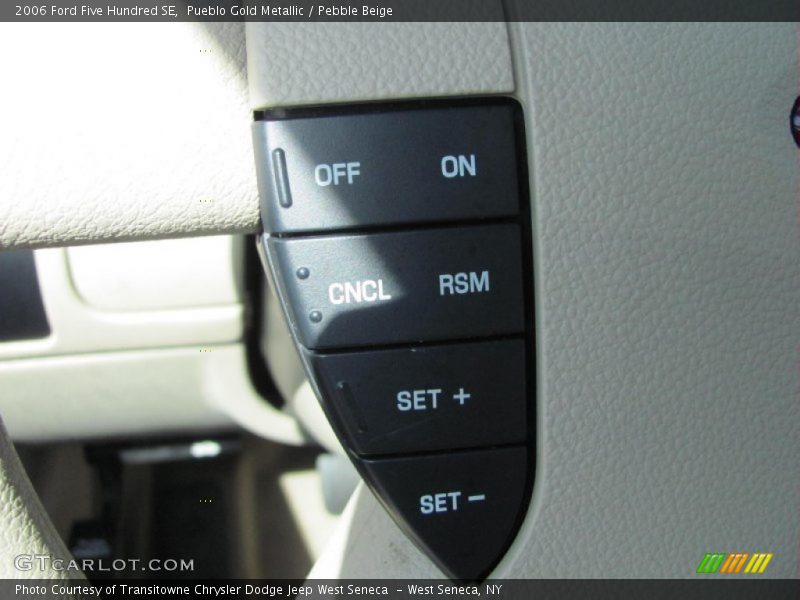 Pueblo Gold Metallic / Pebble Beige 2006 Ford Five Hundred SE