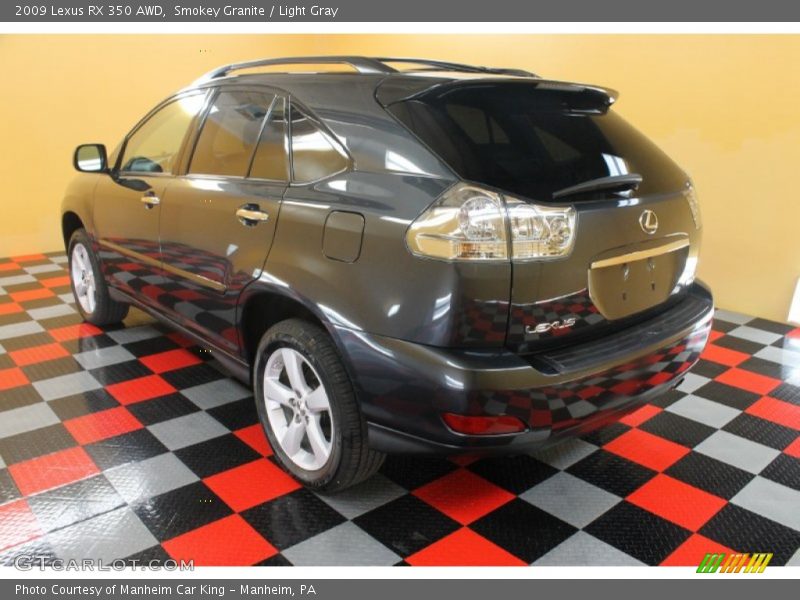 Smokey Granite / Light Gray 2009 Lexus RX 350 AWD