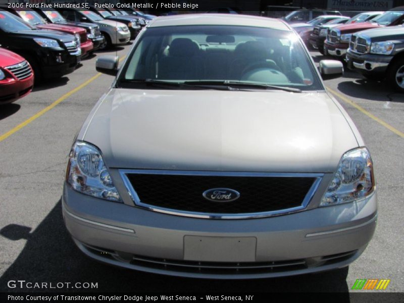 Pueblo Gold Metallic / Pebble Beige 2006 Ford Five Hundred SE