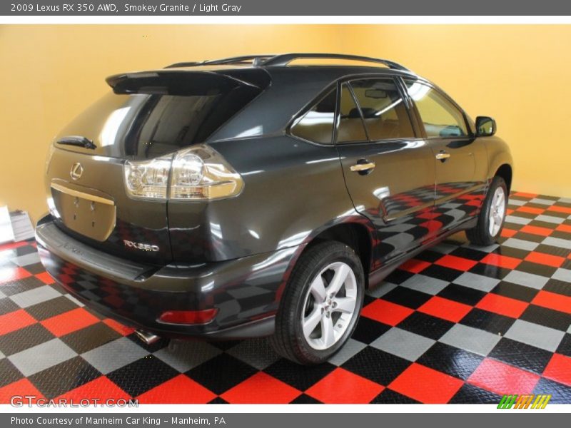 Smokey Granite / Light Gray 2009 Lexus RX 350 AWD