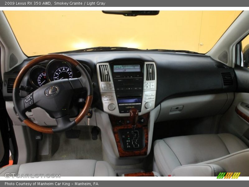 Smokey Granite / Light Gray 2009 Lexus RX 350 AWD